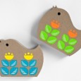 notelets birdy blooms