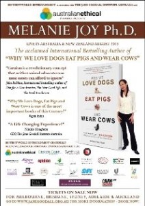 Dr Melanie Joy book tour